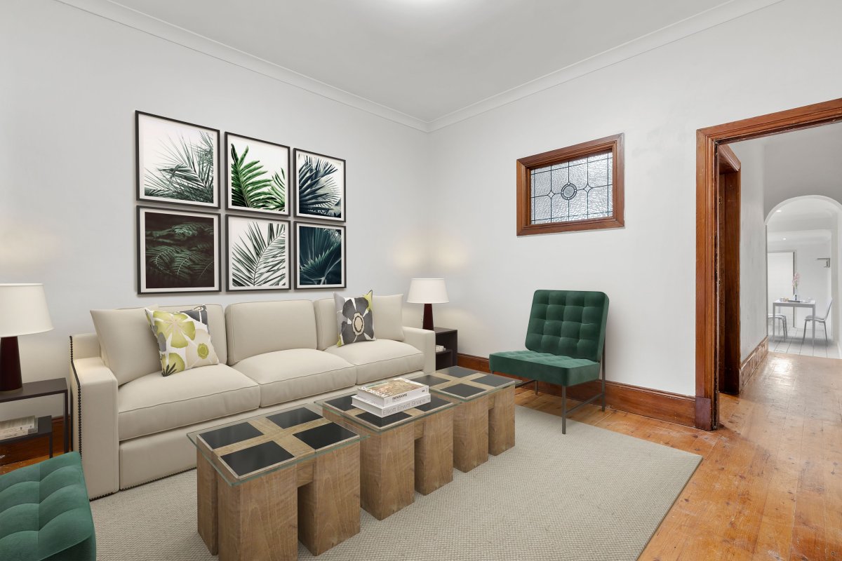A hidden gem with scope to re-create or renovate.